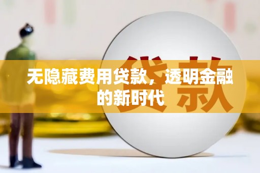 河津无隐藏费用贷款，透明金融的新时代