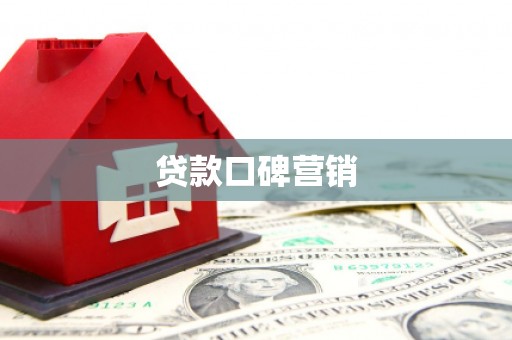 石龙贷款口碑营销