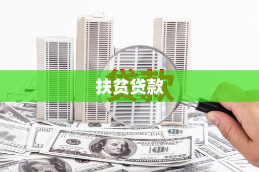 茂林扶贫贷款