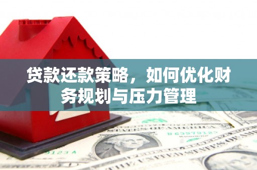 万峦贷款还款策略，如何优化财务规划与压力管理