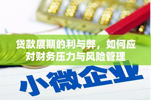 德清贷款展期的利与弊，如何应对财务压力与风险管理