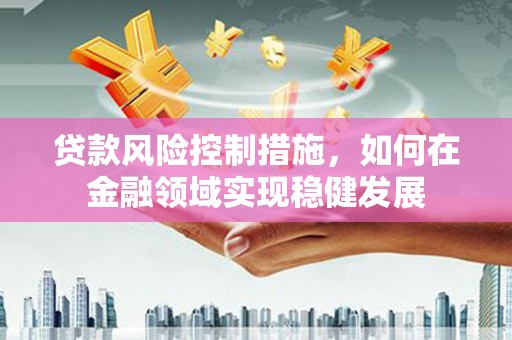 水磨沟贷款风险控制措施，如何在金融领域实现稳健发展
