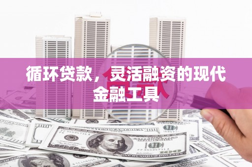 邓州循环贷款，灵活融资的现代金融工具