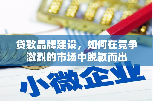石柱贷款品牌建设，如何在竞争激烈的市场中脱颖而出