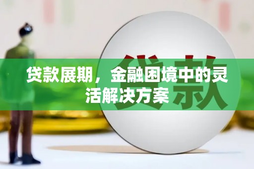 泰州贷款展期，金融困境中的灵活解决方案