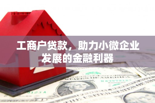 班戈工商户贷款，助力小微企业发展的金融利器