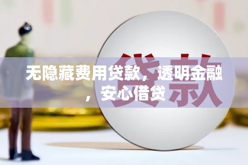 丁青无隐藏费用贷款，透明金融，安心借贷